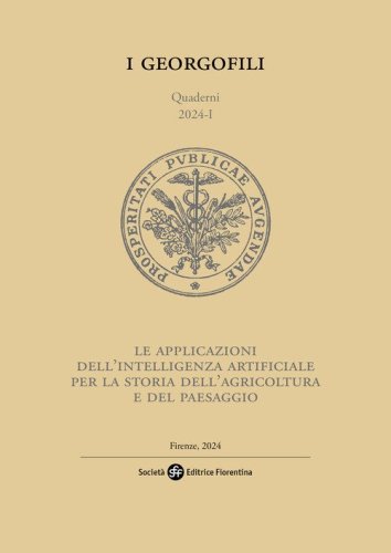 Le applicazioni dell'Intelligenza Artificiale per la storia dell'agricoltura e del paesaggio