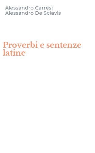Proverbi e sentenze latine