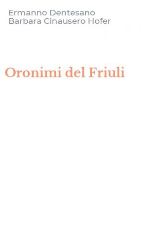 Oronimi del Friuli