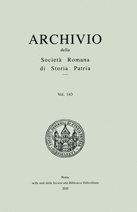 Archivio della Societ&agrave; romana di storia patria