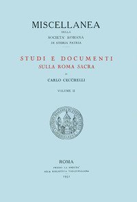 Studi e documenti sulla Roma sacra
