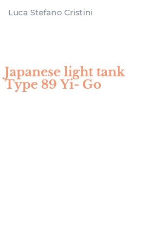 Japanese light tank Type 89 Yi-Go