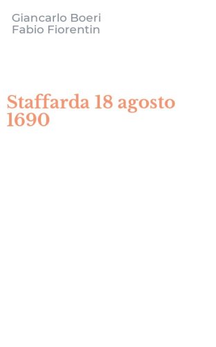 Staffarda 18 agosto 1690
