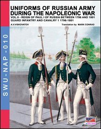 Uniforms of Russian army during the Napoleonic war