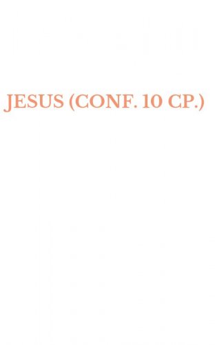 JESUS (CONF. 10 CP.)