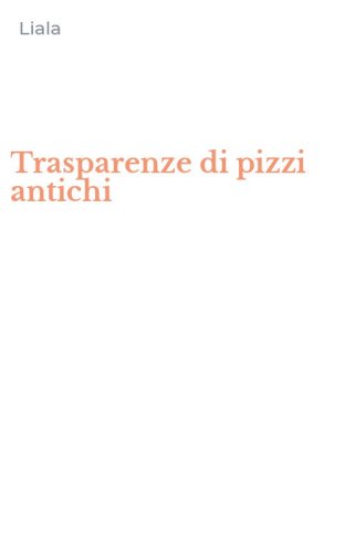 Trasparenze di pizzi antichi