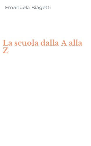 La scuola dalla A alla Z