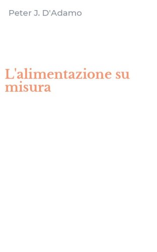 L'alimentazione su misura