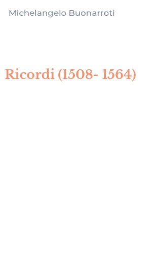 Ricordi (1508-1564)