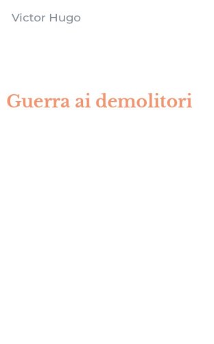 Guerra ai demolitori