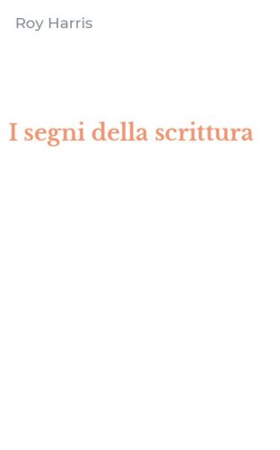 I segni della scrittura