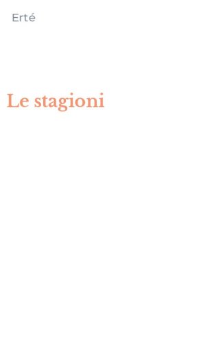 Le stagioni