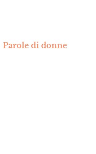 Parole di donne
