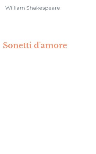 Sonetti d'amore