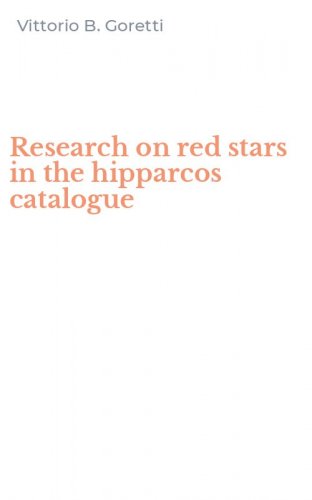 Research on red stars in the hipparcos catalogue