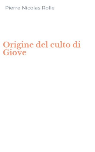 Origine del culto di Giove