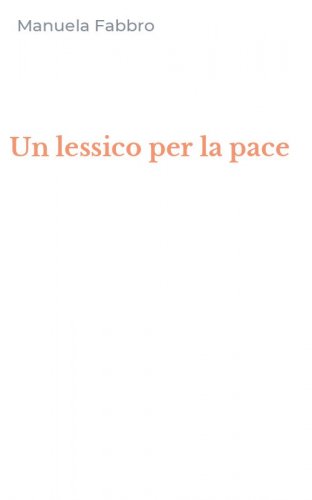 Un lessico per la pace