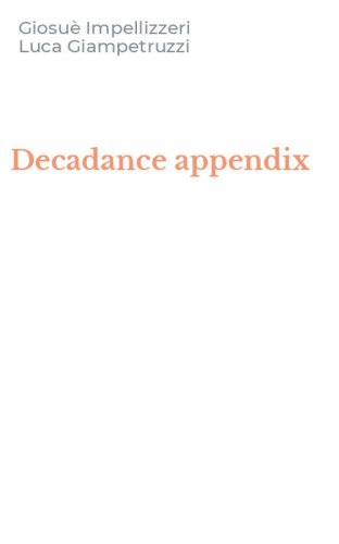 Decadance appendix