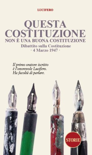 Questa Costituzione non &egrave; una buona Costituzione. Dibattito sulla Costituzione. 4 marzo 1947