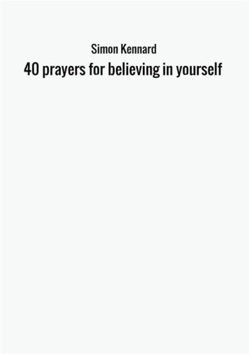 40 prayers for believing in yourself