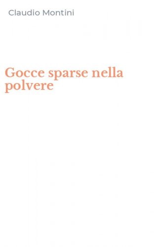 Gocce sparse nella polvere