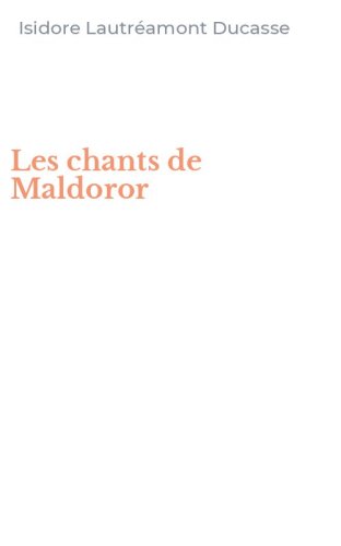 Les chants de Maldoror