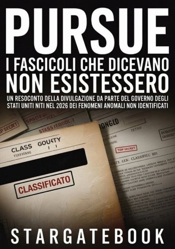 Pursue. I fascicoli che dicevano non esistessero. Un resoconto della divulgazione da parte del governo degli Stati Uniti nel 2026 dei fenomeni anomali non identificati, il suo preludio durato ottant'anni e il dibattito su cosa significhi realmente