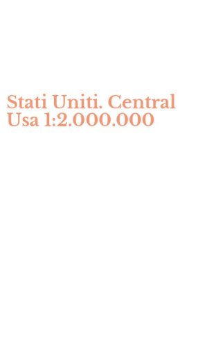 Stati Uniti. Central Usa 1:2.000.000