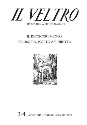 Il Veltro. Rivista della civilt&agrave; italiana