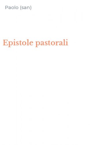 Epistole pastorali