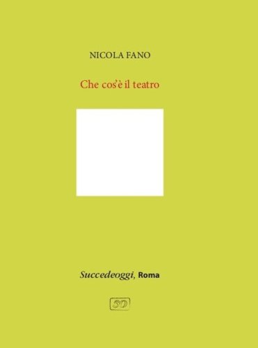 Che cos'&egrave; il teatro