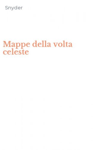 Mappe della volta celeste