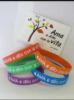 AMA E DILLO CON LA VITA (BRACCIALETTI)