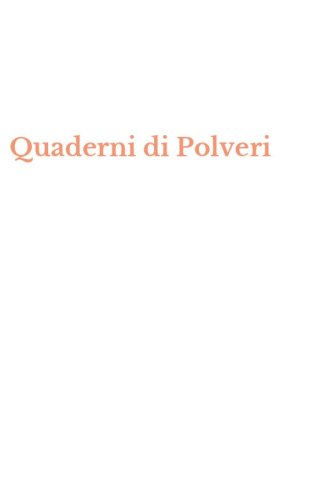 Quaderni di Polveri