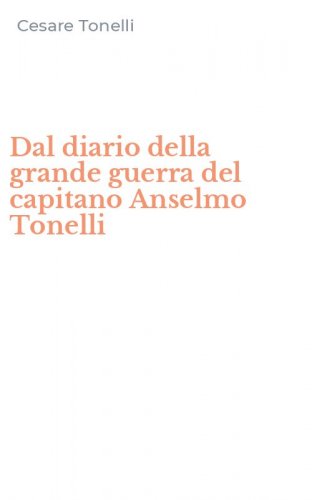 Dal diario della grande guerra del capitano Anselmo Tonelli