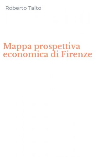 Mappa prospettiva economica di Firenze