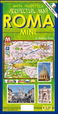 Mini mappa prospettica di Roma