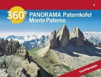 Monte Paterno. Carta panoramica 360&deg;