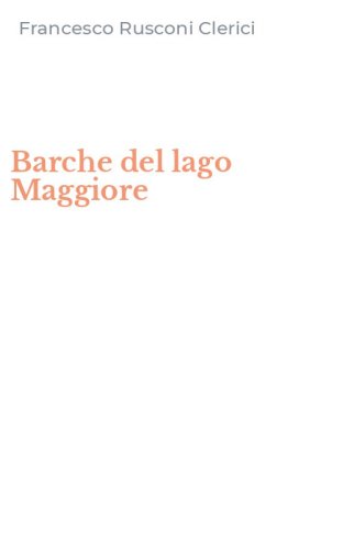 Barche del lago Maggiore