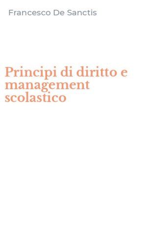Principi di diritto e management scolastico