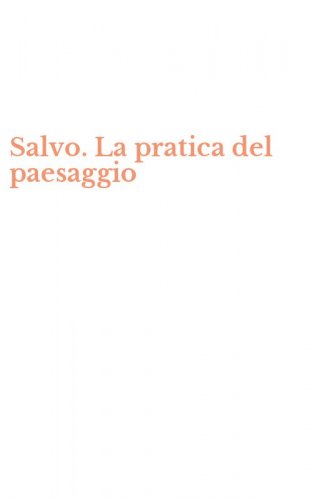 Salvo. La pratica del paesaggio