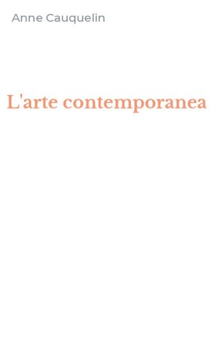 L'arte contemporanea