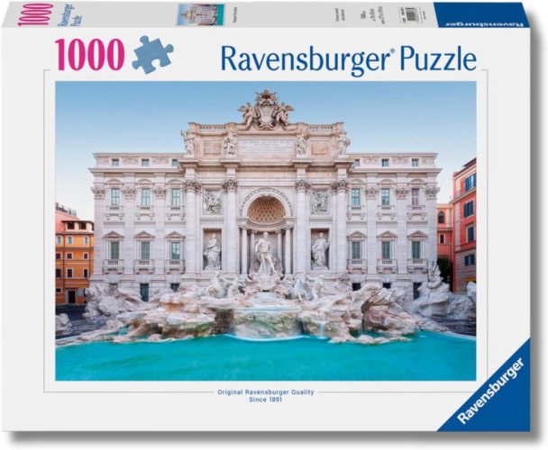 RAVENSBURGER FONTANA DI TREVI PUZZLE 1000 pz ROMA