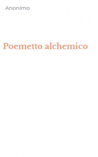 Poemetto alchemico