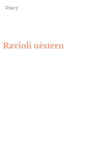 Ravioli u&egrave;stern