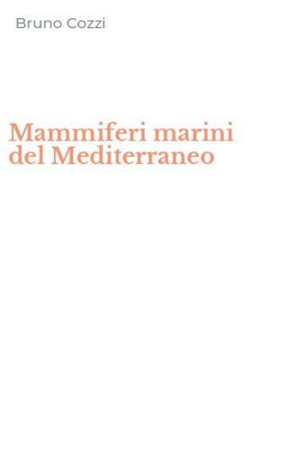 Mammiferi marini del Mediterraneo