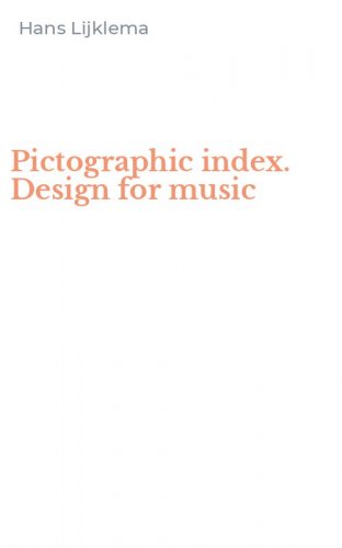 Pictographic index. Design for music