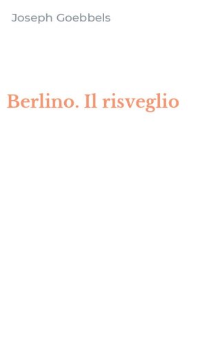 Berlino. Il risveglio
