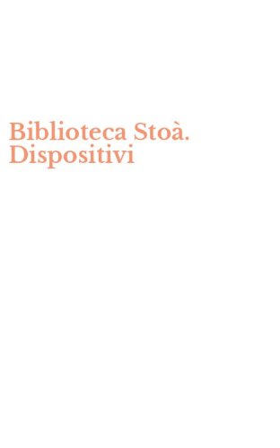 Biblioteca Sto&agrave;. Dispositivi