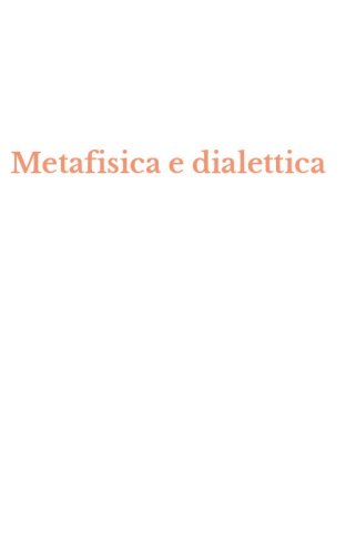 Metafisica e dialettica